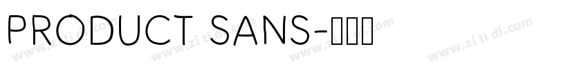 PRODUCT SANS字体转换